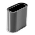thumbnail image 2 of Cubo de basura pequeño para oficina, cesto de basura estrecho, cubo de basura abierto, dormitorio, oficina, sala de estar Negro, 2 of 7