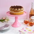 thumbnail image 7 of Twine Pink Melamine Cake Stand for Cupcakes, Sweets, Cookies, Dessert Table, 7 of 7