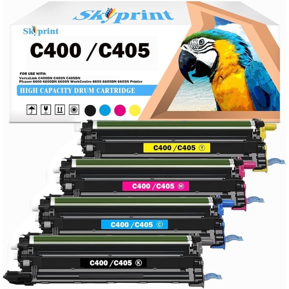 Versalink C400 C405 Drum Unit Imaging Unit Replacement for Xerox 108R01121  Drum use for Versalink C400 C405 Phaser 6600 6600DN Workcentre 6655 6605 Printer Drum Cartridge