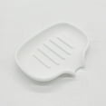 thumbnail image 3 of TOP! Self Draining Soap Dish, Quick Drain, Bathroom Dish Silicone Tray for Kitchen Light Gray, 3 of 4