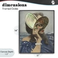 thumbnail image 4 of Stupell Industries Eclectic Portrait of Naturalist Black Framed Giclee Art, 11 x 14, by Victoria Barnes, 4 of 8