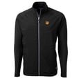 thumbnail image 2 of Men's Cutter & Buck Black Baylor Bears Adapt Eco Knit Hybrid Recycled Big & Tall Full-Zip Jacket, 2 of 3