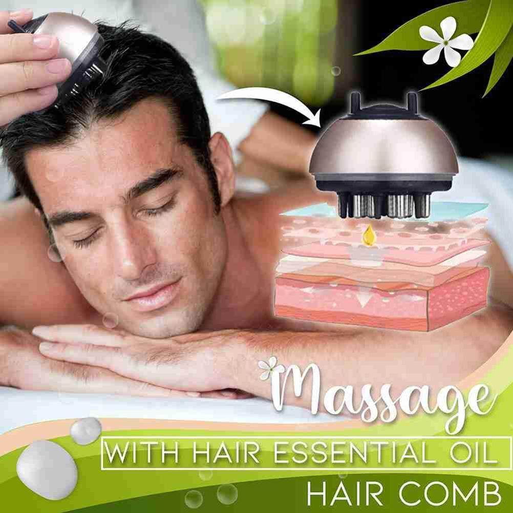 Scalp Applicator Liquid Guiding Hair Growth Comb Serum Oil Apply Massager
