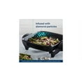 thumbnail image 3 of Oster DiamondForce 12 "x 12" Strain & Pour Electric Skillet - Black, 3 of 5
