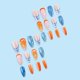 thumbnail image 4 of Uñas postizas Posyofet Summer French Tip Almendra, 24 unidades con pegamento, 4 of 7