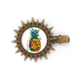 thumbnail image 1 of Strong Color PineFruit Tropical Fruit Hairpin Sun Headwear Retro Metal Clips Pin, 1 of 3