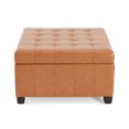 thumbnail image 2 of Button - tufted lid, smooth finish - Enhances room decor with storage, 2 of 7
