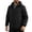 Black, variant on Miqool Windbreaker for Men Lightweight Water Repellent Lightweight Packable Zip Up Hooded Rain Jacket with Pockets for Running Hiking Cycling Travel