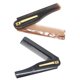 thumbnail image 5 of Vogacara 1 ud./2 uds. Clip de bolsillo plegable para hombres, peines portátiles de plástico para la cabeza y la barba, peine ligero para viaje de Cuidado del cabello negro+plata 1 PC Vogacara MR4438-02, 5 of 6