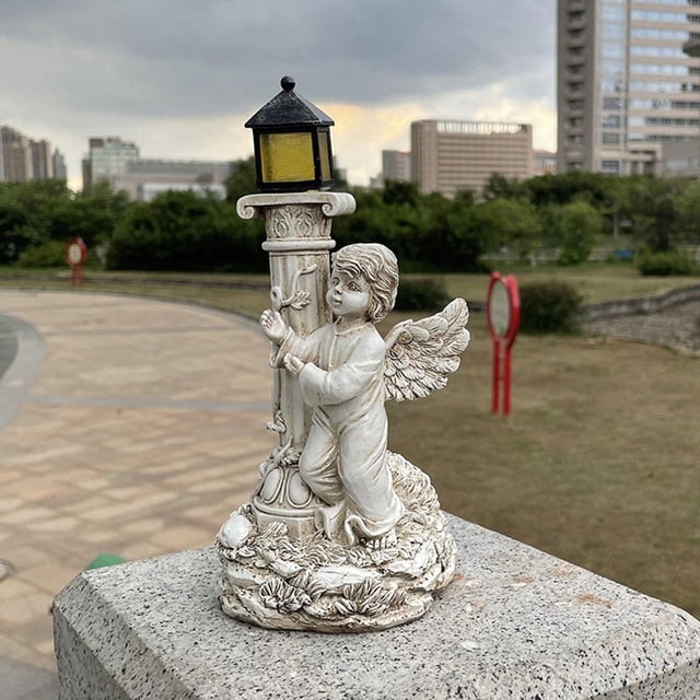 Estatua de ángel Colco resina 9.5x10x21.5cm