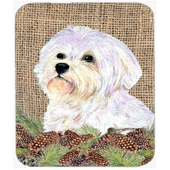 Maltese Mouse Pad, Hot Pad Or Trivet