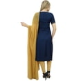 thumbnail image 2 of Atasi Women's Indian Designer Blue Salwar Suit Bollywood Ethnic Partywear - 22, 2 of 9