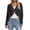 Black, variant on Women's Long Sleeve Cardigan Sweaters Open Front Cropped Bolero Shrugs for Dresses (Light Pink, One Size)