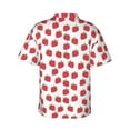 thumbnail image 3 of Haiem Cartoon Strawberry Printed Hawaiian Shirt for Men - Men’s Casual Beach Summer Shirts - Stretch Fabric with Modern Fit-XX-Large, 3 of 9