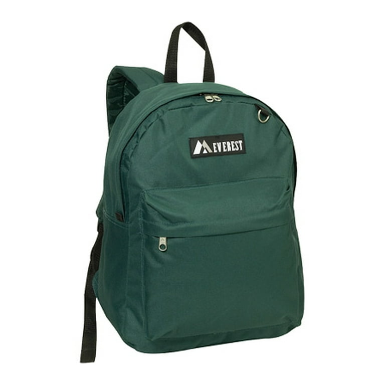 Dark sales green backpack