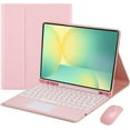 thumbnail image 1 of Funda con teclado táctil para Samsung Galaxy Tab S10 FE+ Plus de 13,1 pulgadas modelo 2025 (X620/X626B), con ratón - Teclado Bluetooth táctil magnéticamente desmontable, 1 of 8
