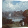 thumbnail image 1 of ARTCANVAS A Midsummer Night Cambridge Canvas Art Print by Edward Henry Potthast - Size: 26" x 26" (1.50" Deep), 1 of 9