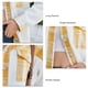 thumbnail image 5 of Chaqueta amarilla de un solo pecho con bolsillos, talla S, abrigo de solapa de manga larga para mujer, otoño/invierno, 5 of 6