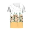 thumbnail image 4 of Birdeem Chemise Imprimée pour Femmes Printemps/été Manches Courtes T-Shirt Décontracté à Boutons, 4 of 12