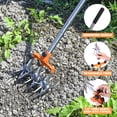 thumbnail image 6 of BARAYSTUS Garden Rotary Cultivator Handheld Tiller Cordless Tiller For Reseeding Grass Or Soil Mixing,57 Inch., 6 of 7