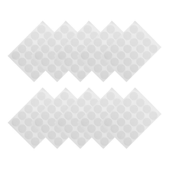 VORCOOL 10Pcs Easy Use Candle Wick Stickers Double Sided for Candle Making Projects