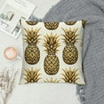 thumbnail image 2 of COMIO Summer Pineapple Body Pillow Case Cover - Microfiber Bed Throw Pillow Covers, Yellow Pineapple Fruits Decorative Lumbar Pillow Cover with Envelope Closure for Sofa/Travel, 2 of 5
