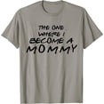 thumbnail image 1 of T-Shirt de Grossesse "The One Where I Become A Mommy" - Blanc - TG, 1 of 4