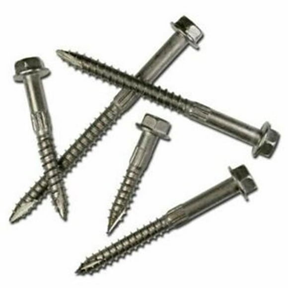 0.25 x 2.5 in. Structural Wood Screw - Count 25
