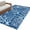 Dark Blue, variant on Orange Red Coral Coastal Large Area Rugs for Bedroom Living Room, Soft Non Slip Carpet Bedside Rug, Ocean Nautical Seaside Beach Rectangular Floor Cover Kitchen Accent Rug 2'x3' for Office