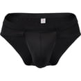 thumbnail image 1 of Ropa interior de seda helada para hombre, ropa interior sexy de cintura baja, transpirable, de color sólido, ropa interior fina, 1 of 5