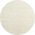 thumbnail image 1 of Ahgly Company Indoor Round Contemporary Champagne Beige Solid Area Rugs, 3' Round, 1 of 6