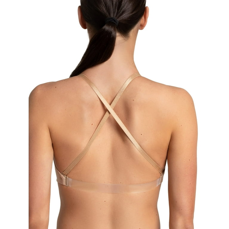 Capezio Women's Seamless Clear Back Bra with Transition Straps : :  Clothing, Shoes & Accessories