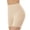 Khaki, variant on Peichun Womens Smooth and Seamless Under Shorts for Dresses Stretch High Waist Safety Shorts Pure Color Comfortable Breathable Boxer Underwear for Skirt Bottoming Khaki XL