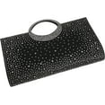 thumbnail image 5 of Rhinestone Clutch Handbag with Crystal Handle for Wedding Party Elegant Clutch Purse for Women, 5 of 8