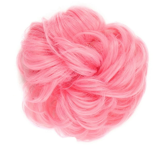 WIFKLSIIPG Curly Bun Extension Messy Bun Hair Piece Scrunchie Updo Wrap Hair Extensions