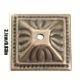 thumbnail image 3 of Iron Square Decorative Clavos Nailheads with Fluted Shank and Anti-Corrosion Topcoat for Antique Wooden Box, Gift Box, and Furniture - 20 Pieces, 3 of 10