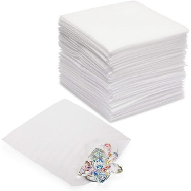 100Pcs Premium High-Quality Cushion Foam Wrap Sheets, Foam Wrap Sheets for Packing Materials for Fragile Items and Moving Supplies for Dish Packing, 25x30cm