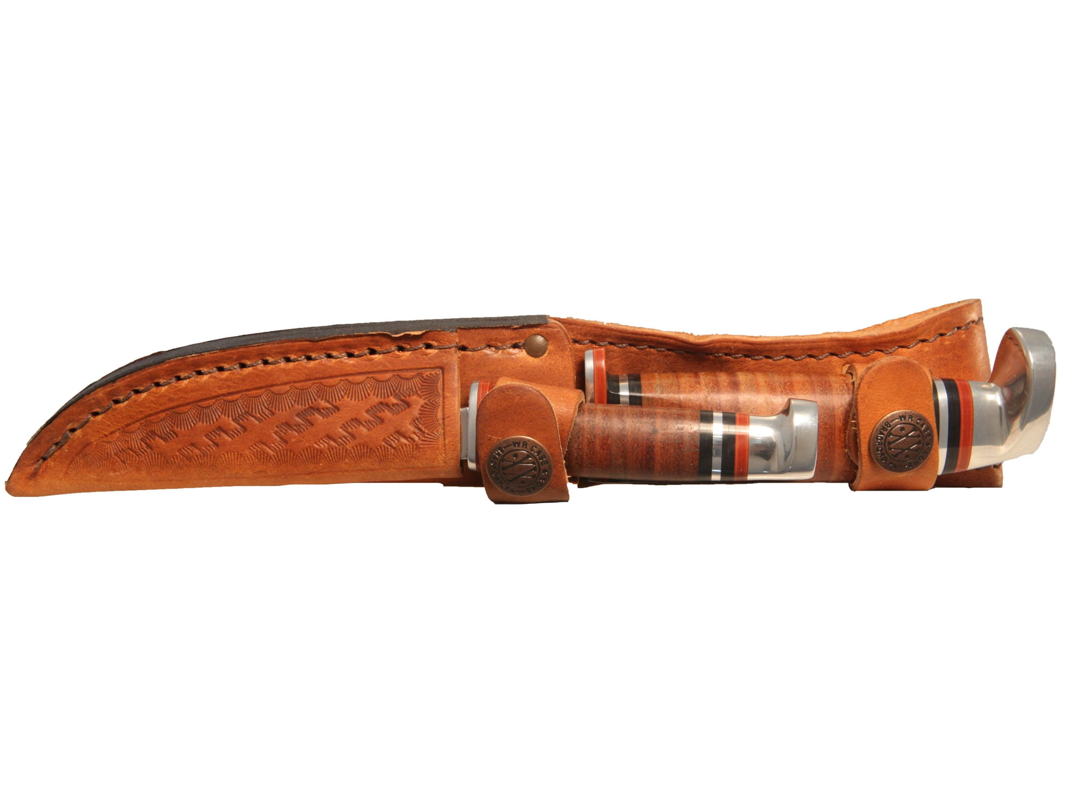 Case 2 Knife Set with Sheath