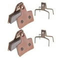 thumbnail image 1 of LEFU for Bicycle Disc Brake Pads for E-Bikes, 2 Pairs Full Metal Ceramic Brake Pads, Caliper Replacement Parts, All-Weather Performance, Easy Installation, Full Metal Gold, 1 of 10
