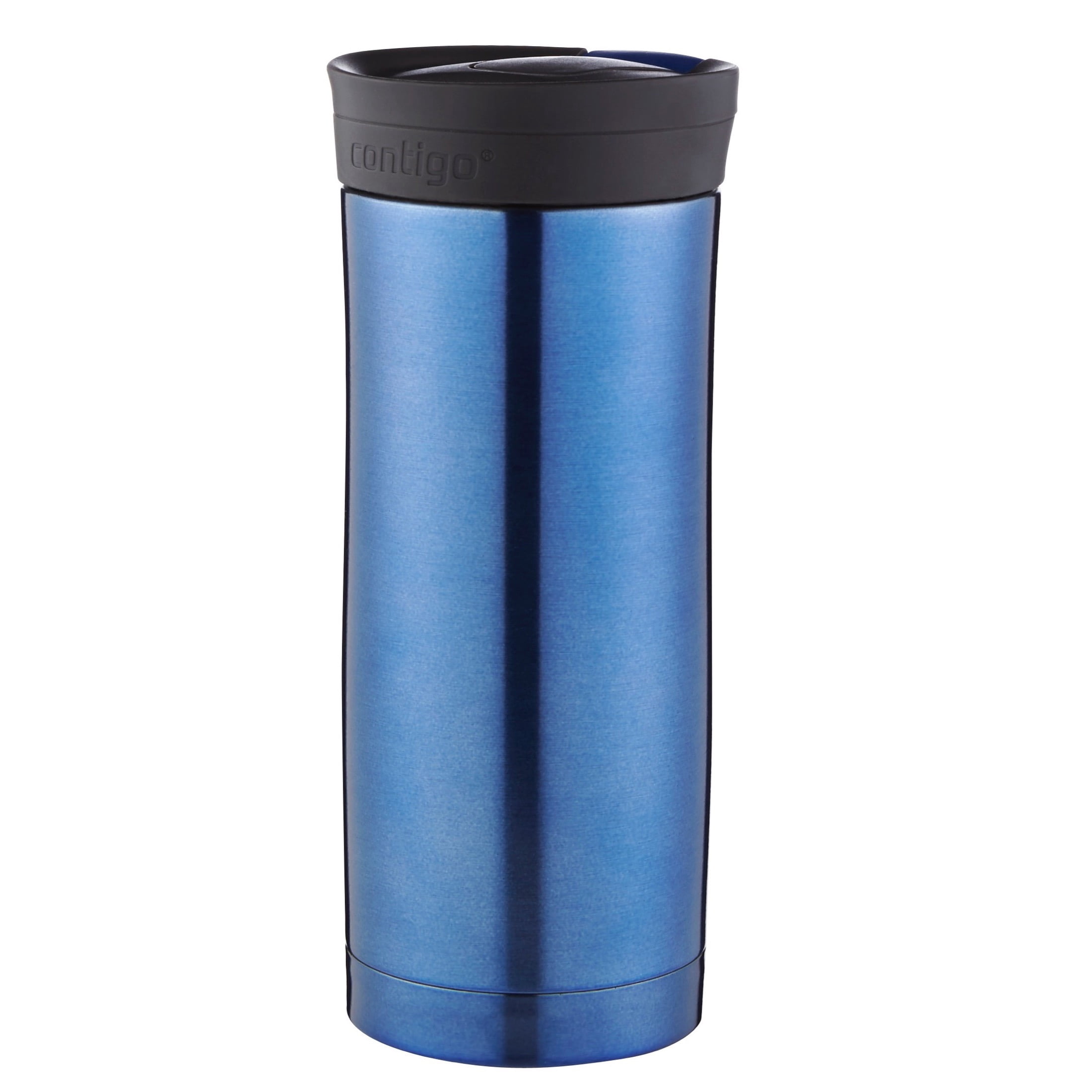 Contigo Byron Stainless Steel Travel Mug with SNAPSEAL Lid Monaco Blue, 16 fl oz.
