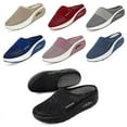 thumbnail image 2 of Zapatos para caminar sin cordones con cojín de aire Zapato para caminar antideslizante para diabéticos ortopédicos, 2 of 2