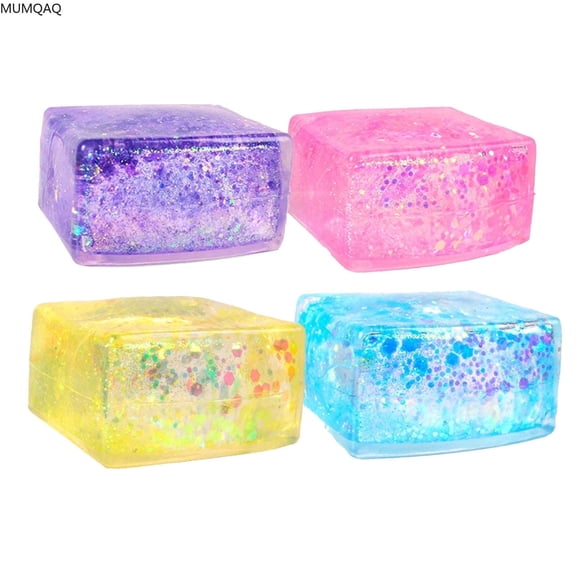 1pcs Randon-color Sugar Ball , Stress Cube Stress Balls, Sensory Fidget Toys for Anxiety Stress Relief for Autism Goodie Bags, Classroom Prizes, Pinata Filler, Birthday