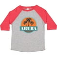 thumbnail image 3 of Inktastic Aruba Vacation Sunset Boys or Girls Toddler T-Shirt, 3 of 5