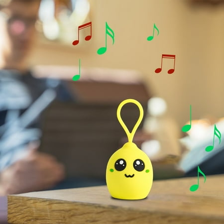 Wal-mart Kcavykas Bluetooth Version 5.0 New Lemon Wireless Mini Bluetooth Small Speaker Portable Cute Phone Neck Hanging Small Speaker for Indoor/Outdoor On-Trend Low Spend