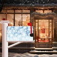 thumbnail image 3 of White Christmas Mailbox Cover Fallen Snowflake Winter Holiday Decorative Magnetic Mailbox Covers Standard Size 18x21 Inch Merry Christmas Mail Box Wraps Post Letter Cover for Garden Home, 3 of 6