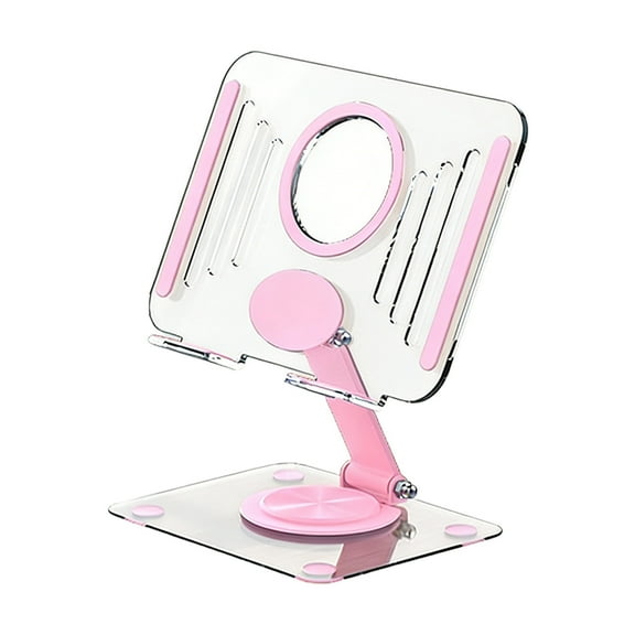TFYZYY Rotating Tablet Stand for Desktop Portable and Foldable Phone Holder, 360° Adjustable, Anti-Slip Support, Lightweight Design for Work, Viewing, and Live Streaming