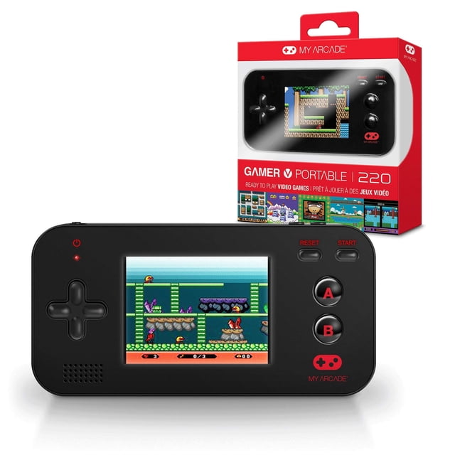 Sistema de juego portátil My Arcade Gamer V portátil negro