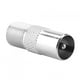 thumbnail image 3 of Adaptador Macho F Hembra a PAL Adaptador Coaxial Conector Coaxial RF Adaptador de Antena Satelital de TV de Cobre DVR 95mm 5 uds Anggrek Otros, 3 of 8