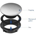 thumbnail image 3 of Jinsinto Stainless Steel Faucet Hole Cover,Kitchen Sink Hole Cover, 3 of 5