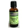 Vitamin D3 2000 Mint with MCT Oil No Chinese Ingredients American Supplements 1 oz Liquid